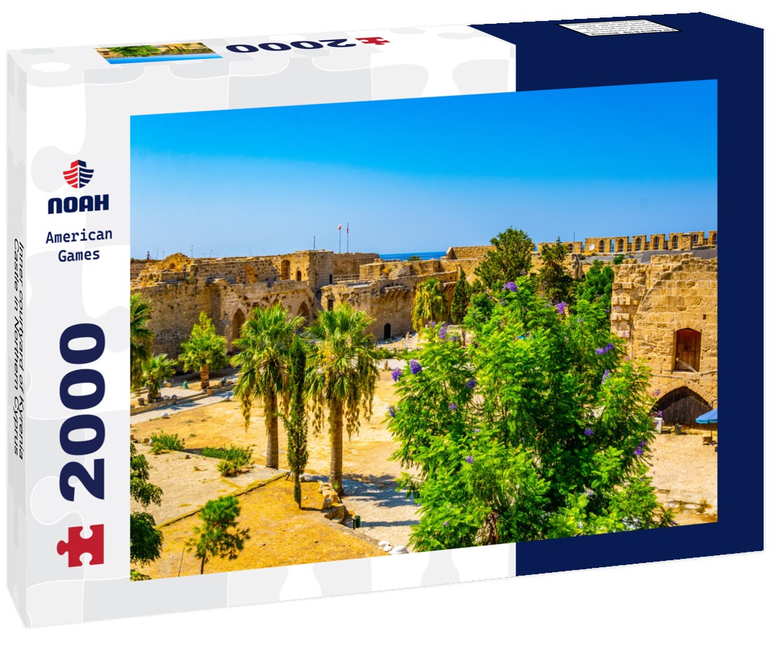 Noah Jigsaw Puzzle Inner courtyard of Kyrenia Castle in Northern Cyprus 2000 Pieces