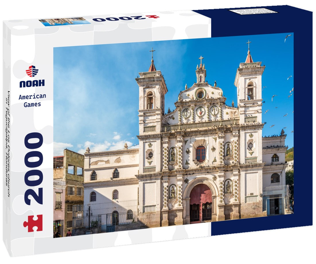 Noah Jigsaw Puzzle View of the Los Dolores church in Tegucigalpa - Honduras 2000 Pieces