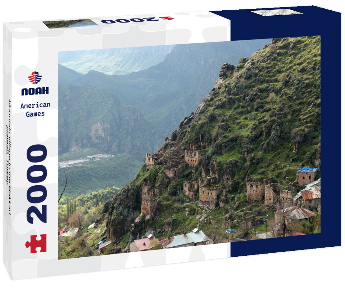 Noah Jigsaw Puzzle Mountain village in the Hakkari plateau, Turkey 2000 Pieces