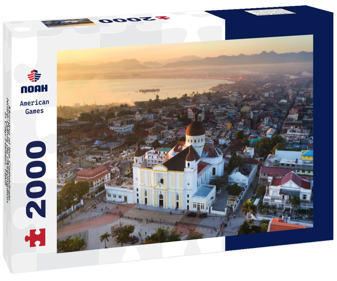 Noah Jigsaw Puzzle Morning at the Cathédrale Notre-Dame de l'Assomption in Cap-Haitien, Haiti 2000 Pieces