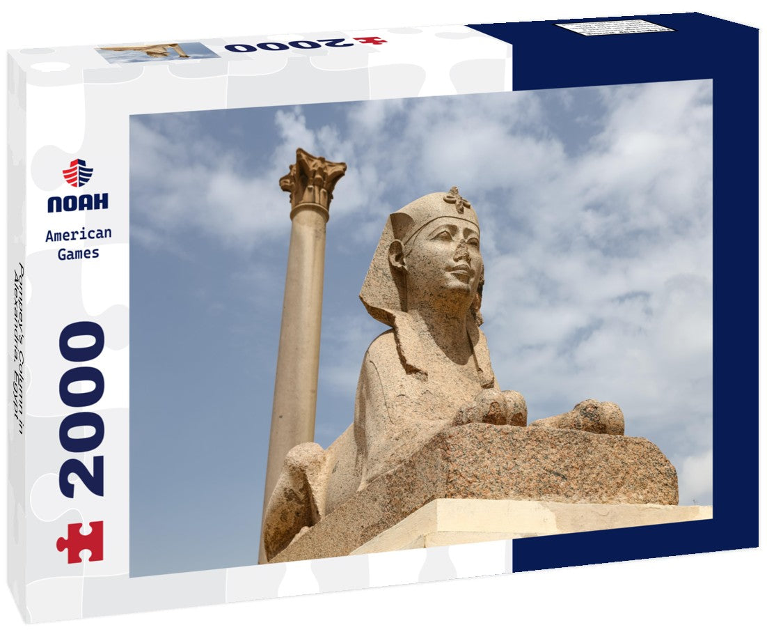Noah Jigsaw Puzzle Pompey's Column in Alexandria, Egypt 2000 Pieces