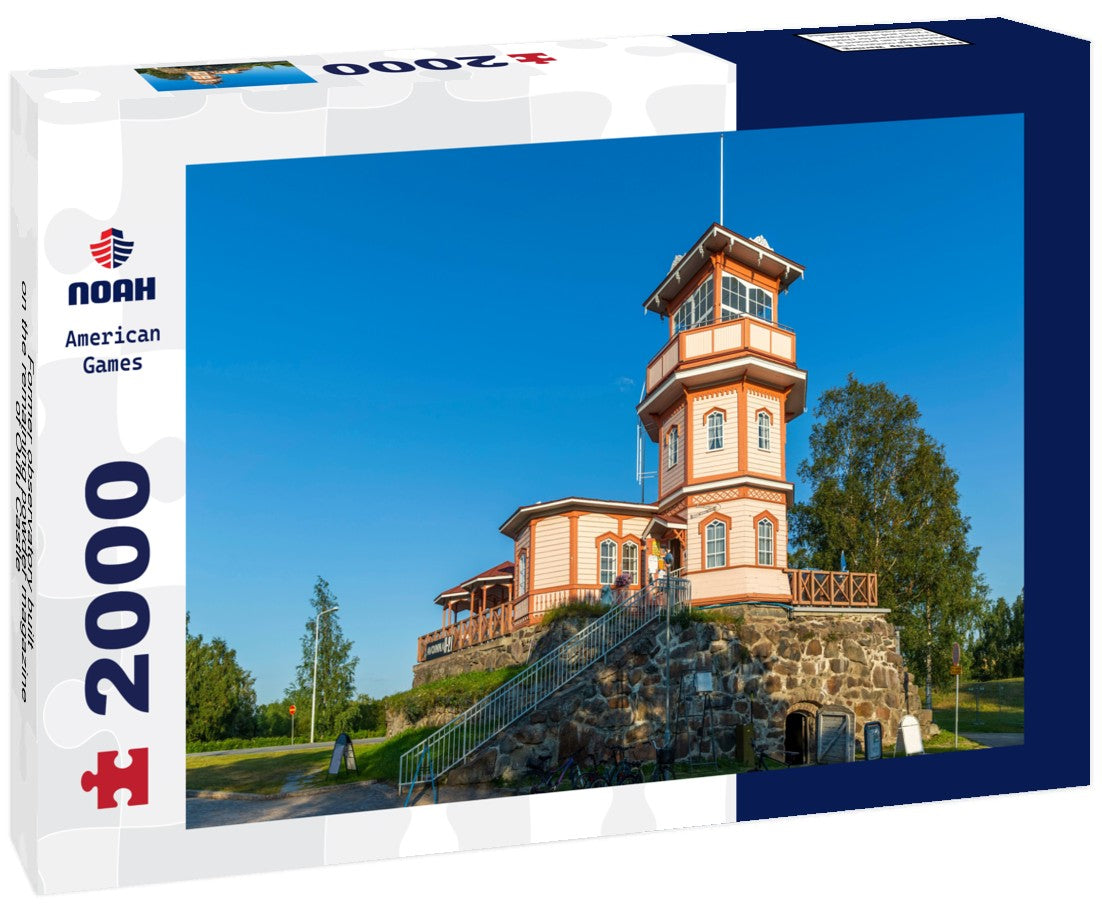 Noah Jigsaw Puzzle Former observatory built on the remaining powder magazine of Oulu Castle 2000 Pieces