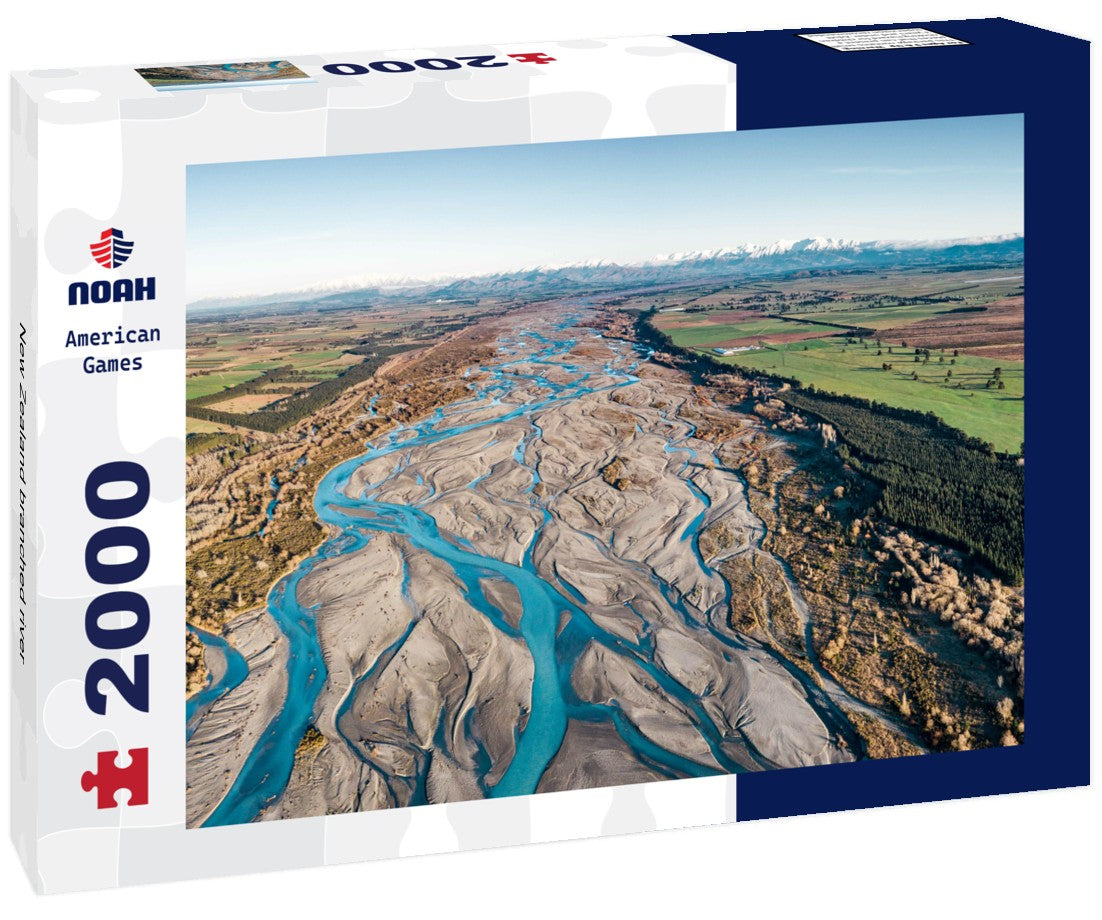 Noah Jigsaw Puzzle New Zealand branched river 2000 Pieces