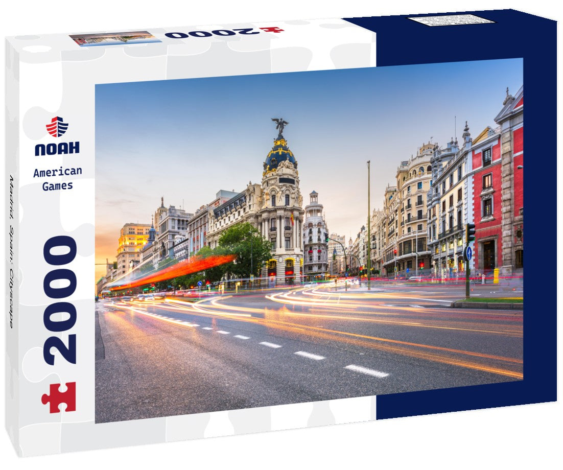 Noah Jigsaw Puzzle Madrid, Spain: Cityscape 2000 Pieces