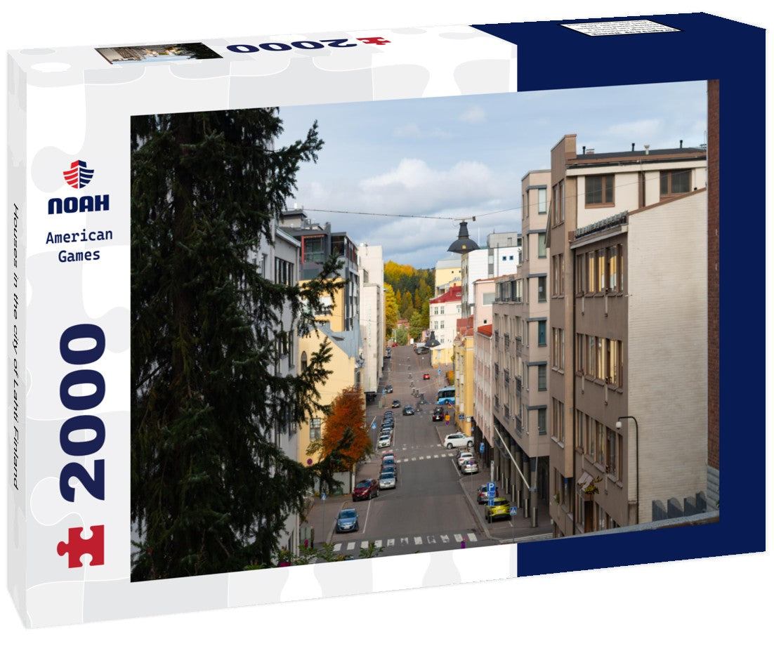 Noah Jigsaw Puzzle Houses in the city of Lahti Finland 2000 Pieces