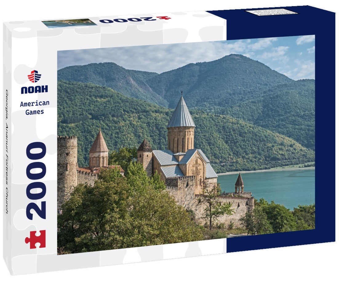 Noah Jigsaw Puzzle Georgia - Ananuri Fortress Church 2000 Pieces