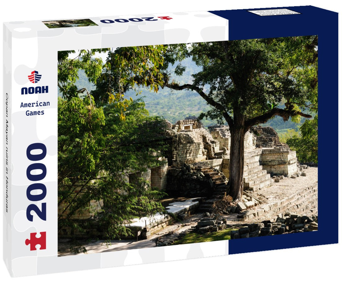 Noah Jigsaw Puzzle Copan Mayan ruins in Honduras 2000 Pieces