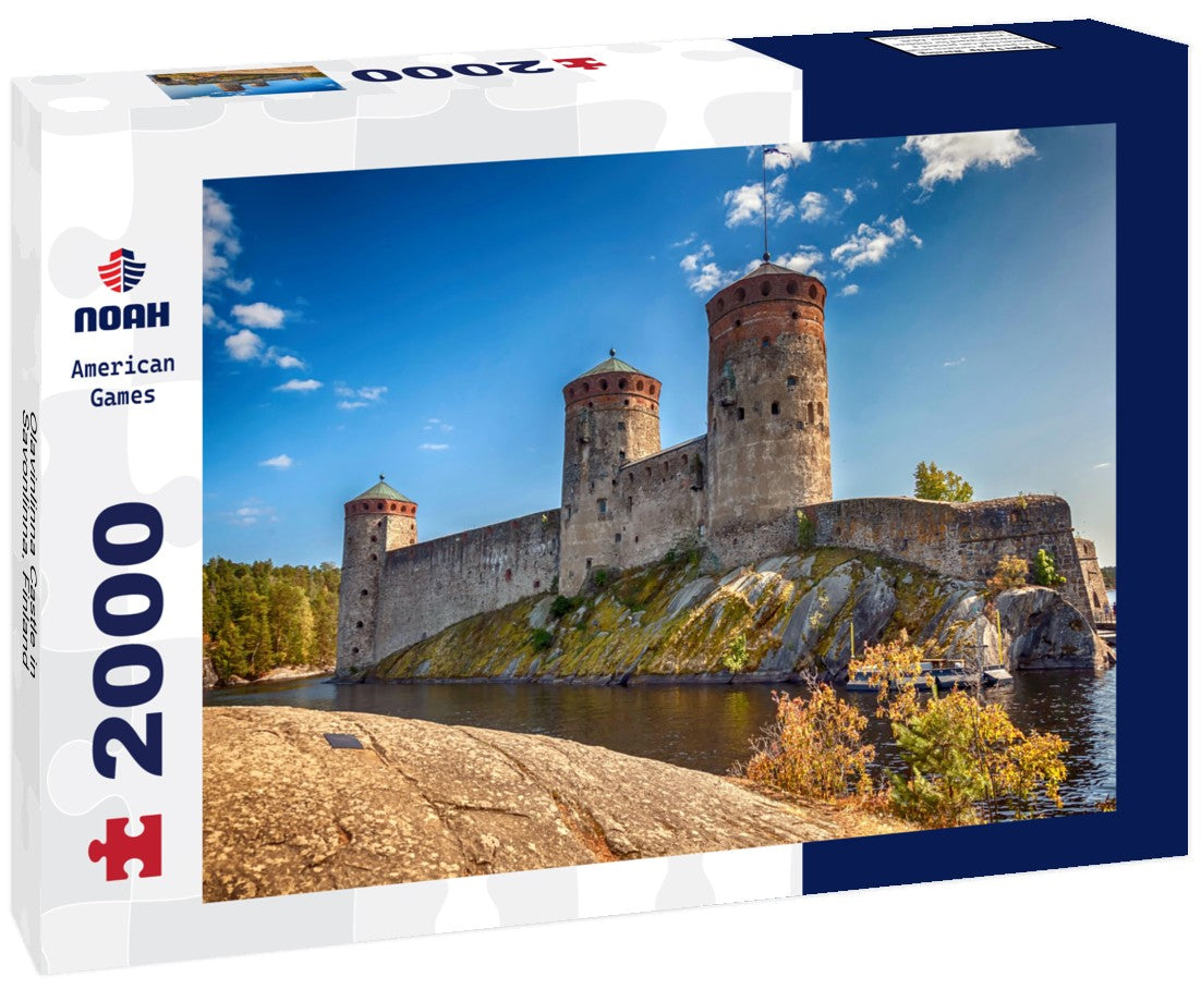 Noah Jigsaw Puzzle Olavinlinna Castle in Savonlinna, Finland 2000 Pieces