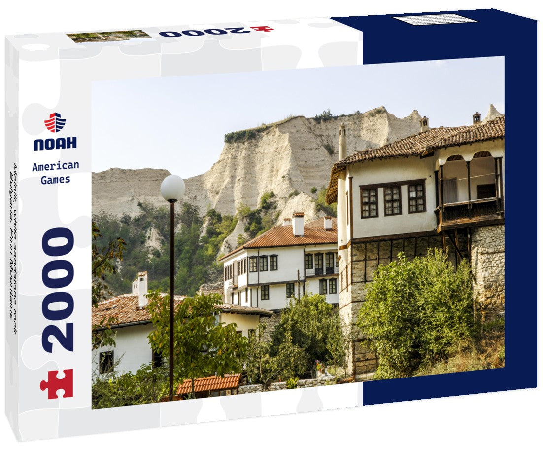 Melnik, white sandstone rock, Bulgaria, Pirin Mountains 2000pc Puzzle