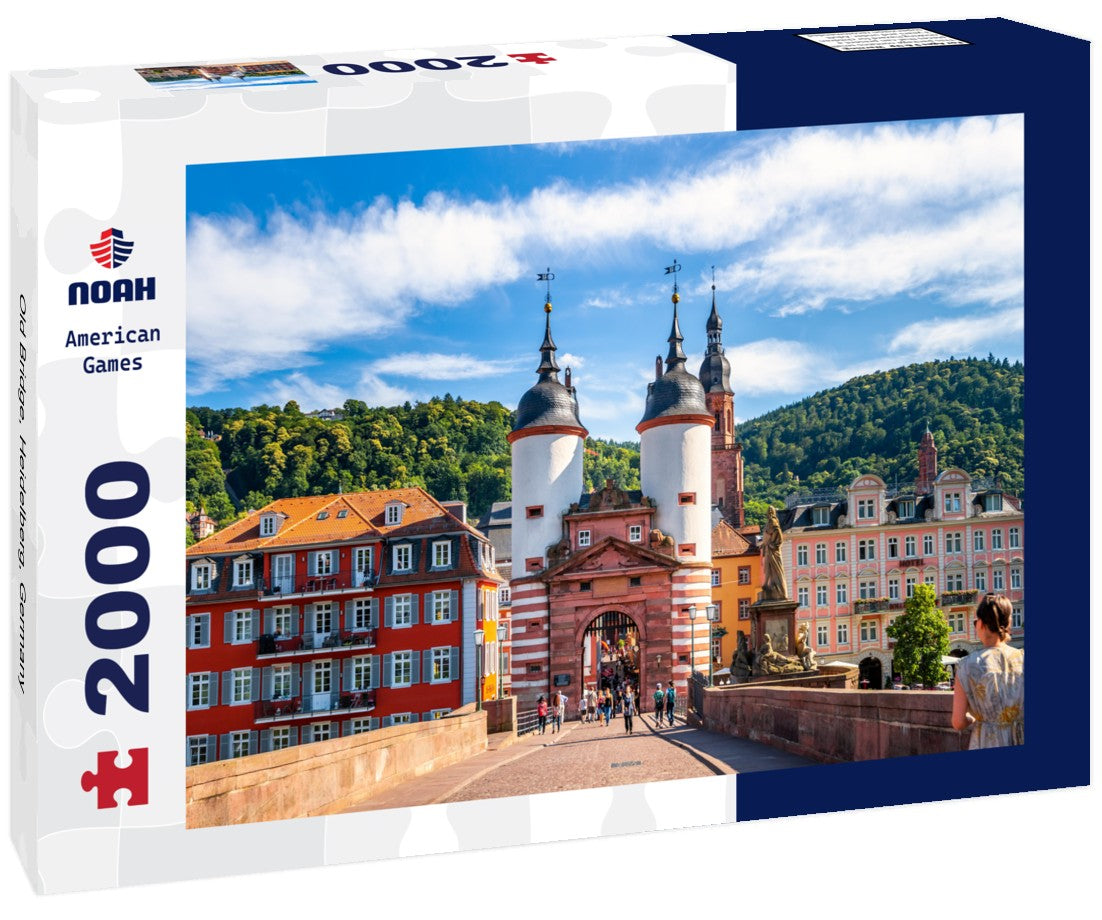 Noah Jigsaw Puzzle Old Bridge, Heidelberg, Germany 2000 Pieces