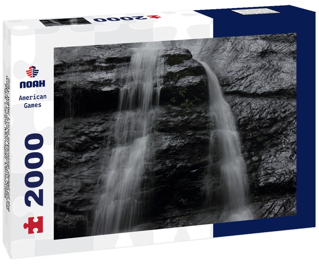 Noah Jigsaw Puzzle Silky water Long exposure detail of the waterfall Cueva del Guacharo National Park Caripe Monagas Venezuela 2000 Pieces