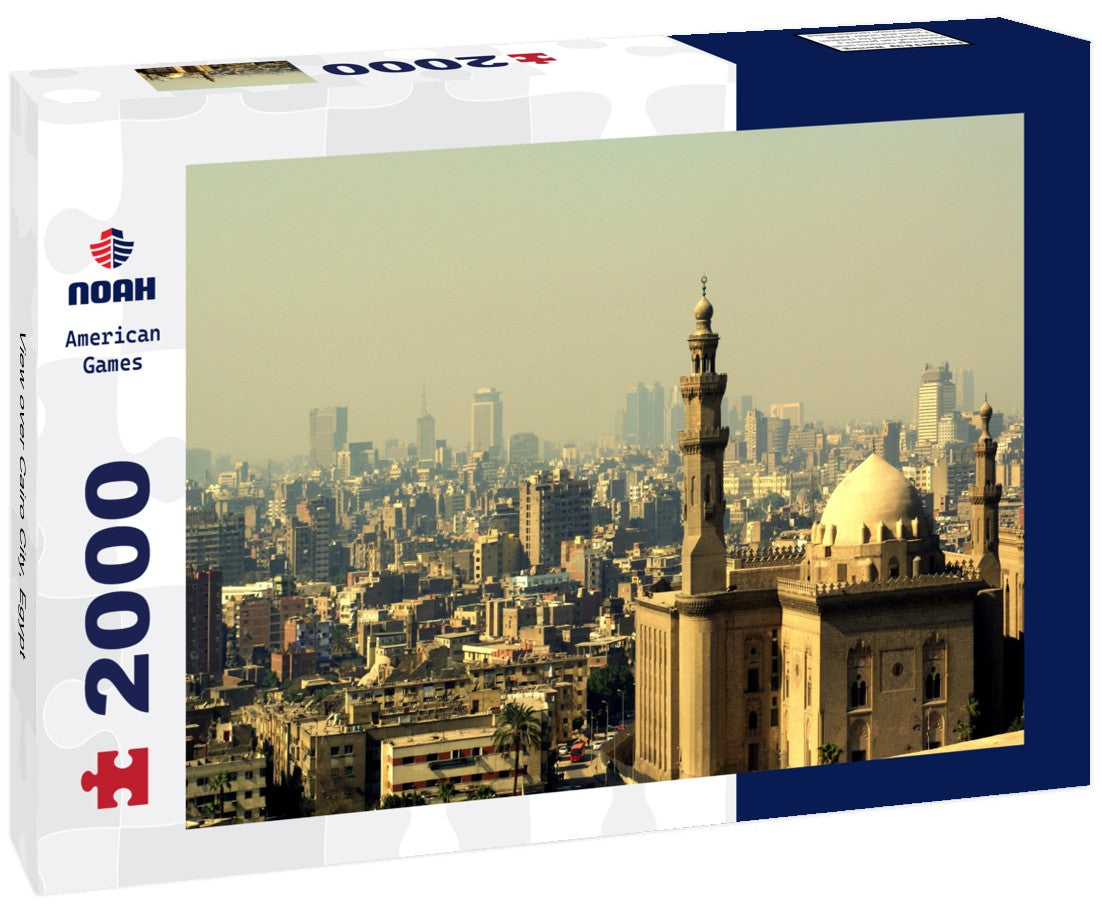 Noah Jigsaw Puzzle View over Cairo City, Egypt 2000 Pieces