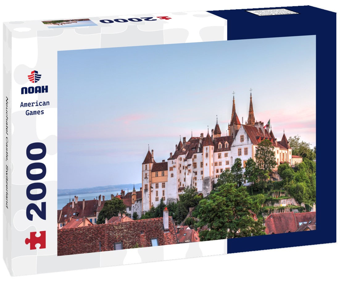 Noah Jigsaw Puzzle Neuchatel Castle, Switzerland 2000 Pieces