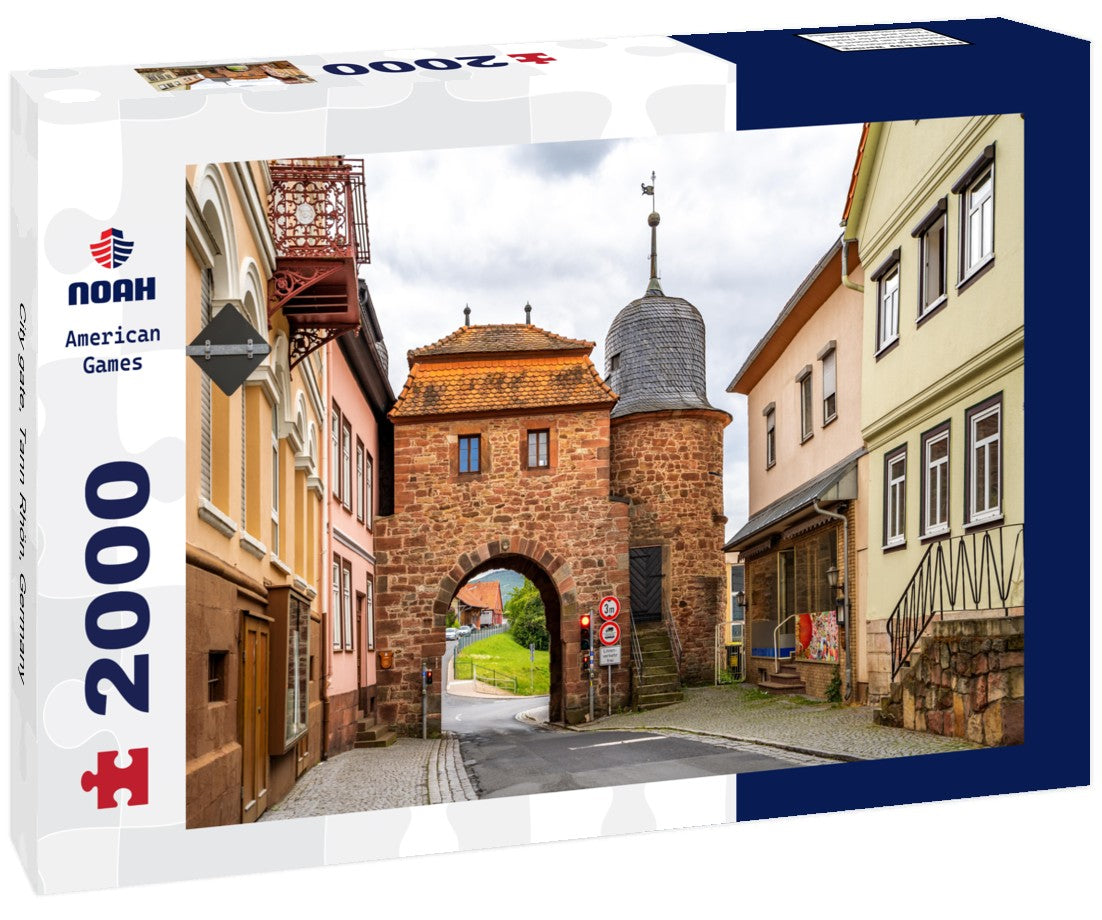 Noah Jigsaw Puzzle City gate, Tann Rhön, Germany 2000 Pieces