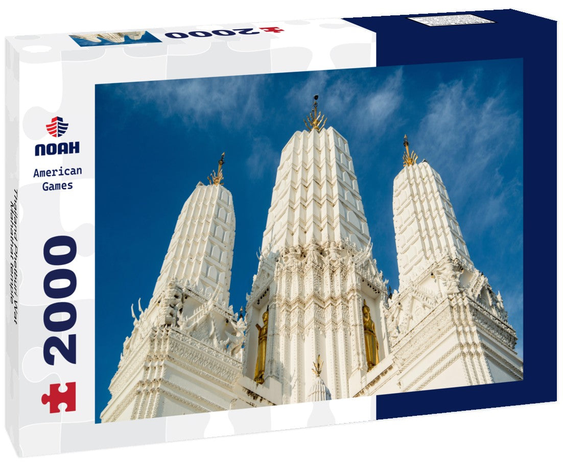 Noah Jigsaw Puzzle Thailand Phetburi Wat Mahathat temple 2000 Pieces