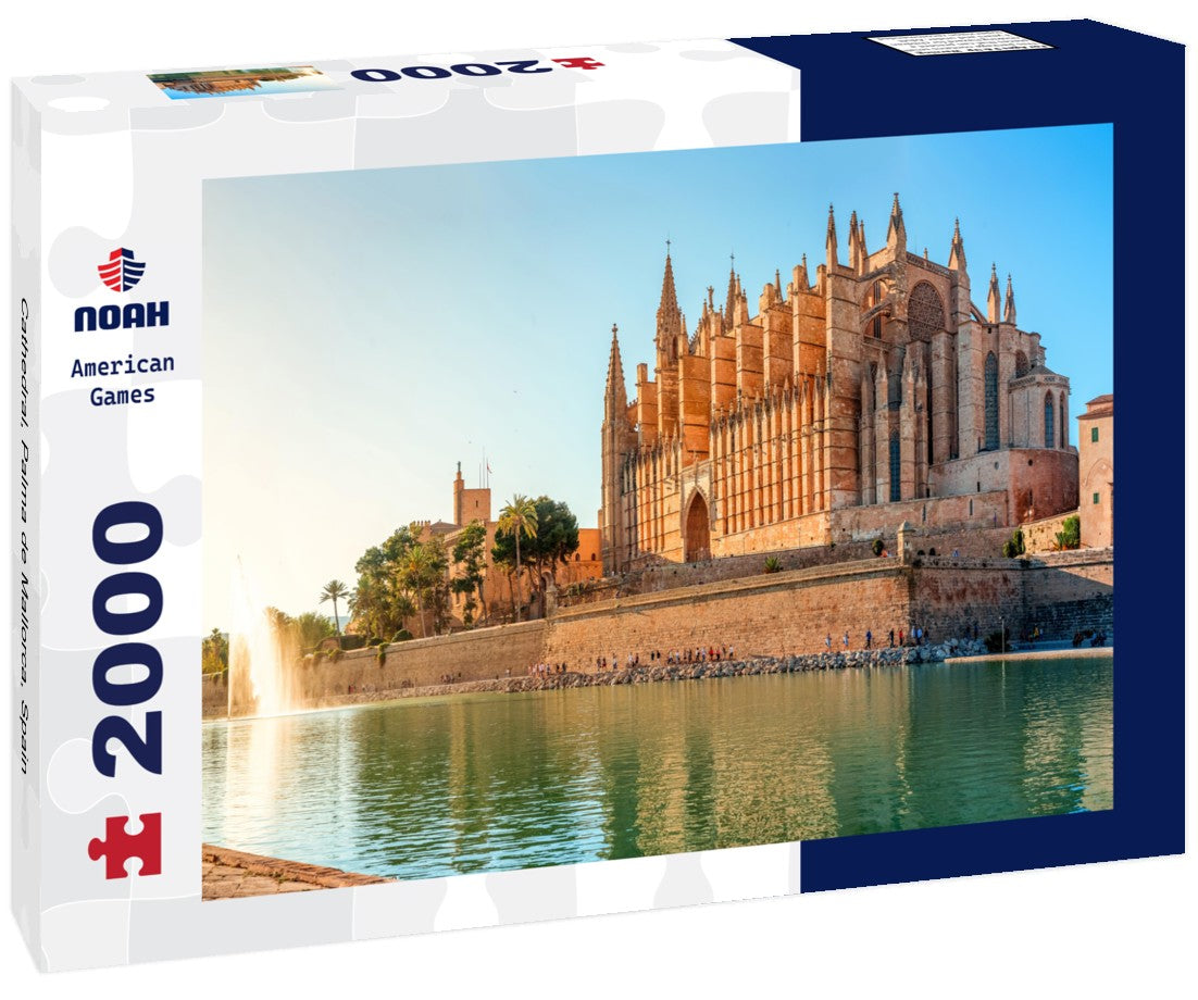 Noah Jigsaw Puzzle Cathedral, Palma de Mallorca, Spain 2000 Pieces