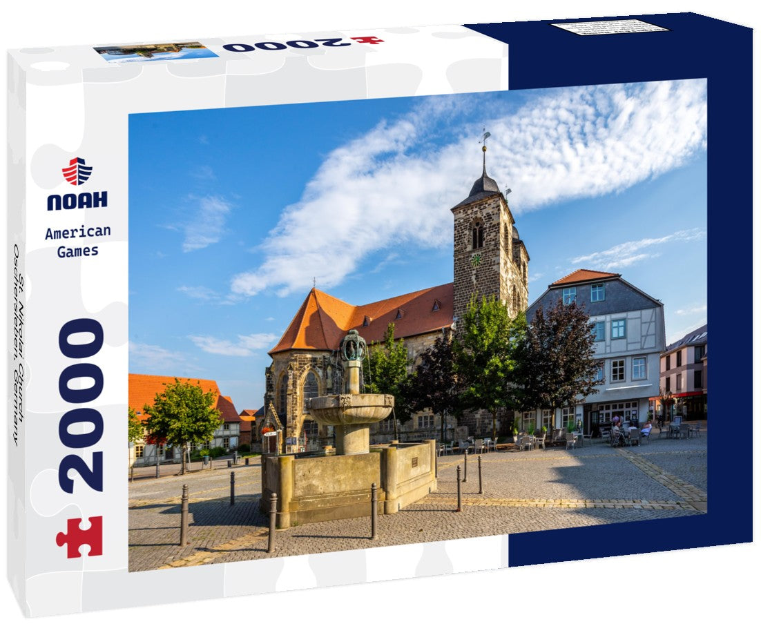 Noah Jigsaw Puzzle St. Nikolai Church, Oschersleben, Germany 2000 Pieces