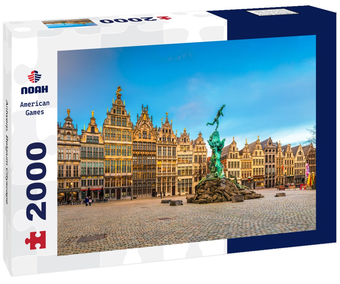 Noah Jigsaw Puzzle Antwerp, Belgium Cityscape 2000 Pieces
