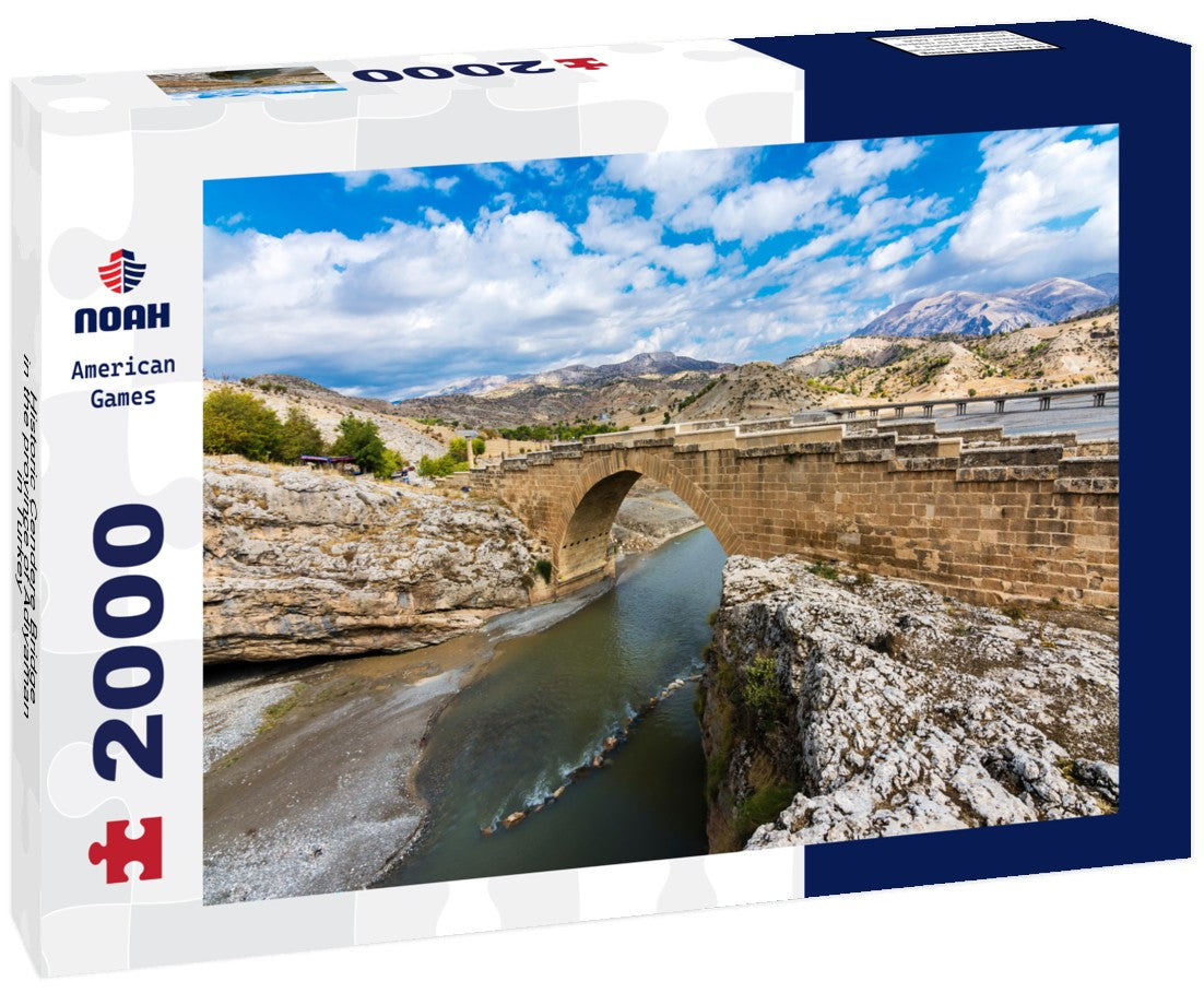 Noah Jigsaw Puzzle Historic Cendere Bridge in the province of Adiyaman in Turkey 2000 Pieces