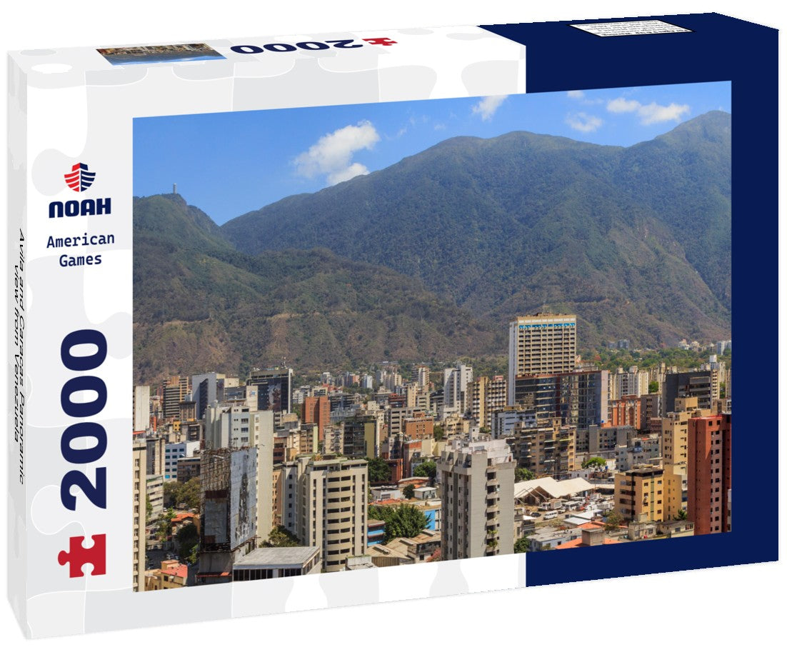 Noah Jigsaw Puzzle Avila and Caracas Panoramic view from Venezuela 2000 Pieces