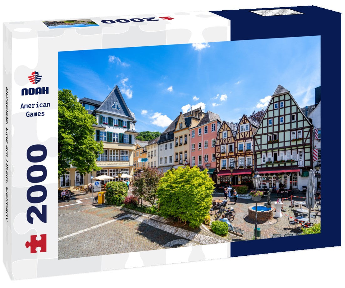 Noah Jigsaw Puzzle Burgplatz, Linz am Rhein, Germany 2000 Pieces