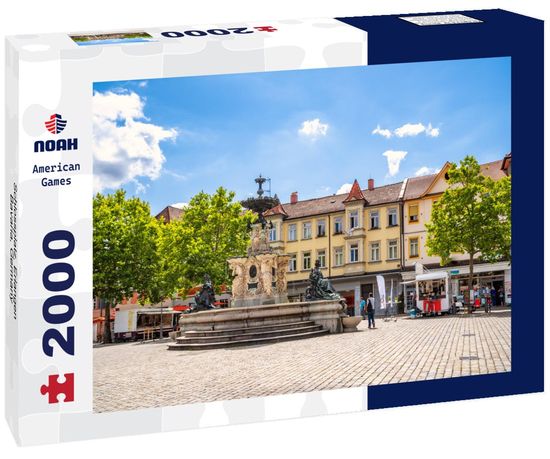 Noah Jigsaw Puzzle Schlossplatz, Erlangen, Bavaria, Germany 2000 Pieces