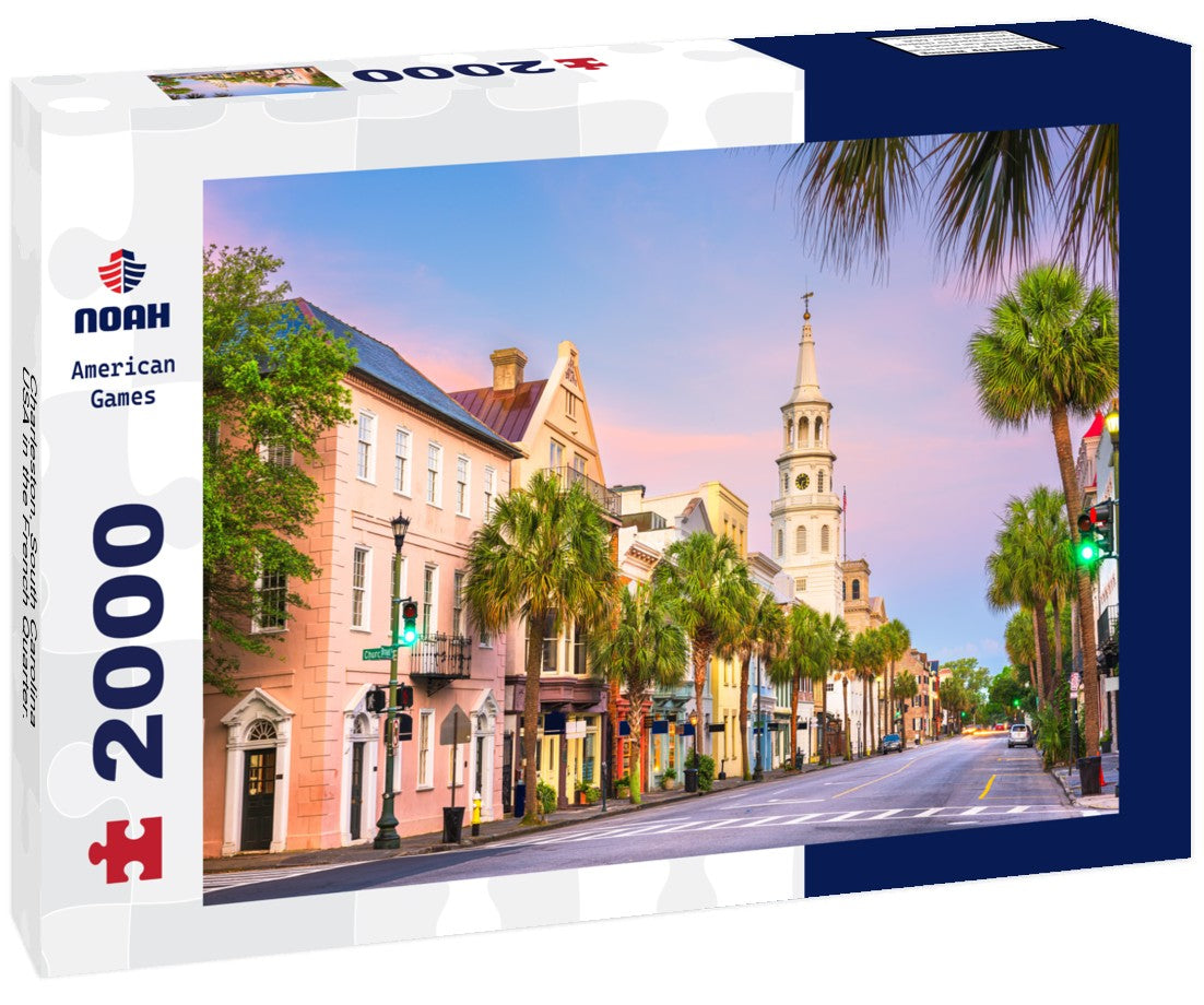 Noah Jigsaw Puzzle Charleston, South Carolina, USA in the French Quarter. 2000 Pieces