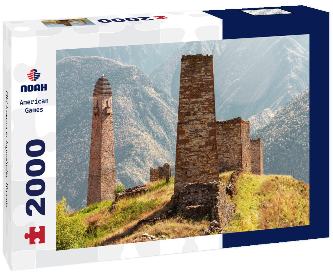 Old towers in Ingushetia, Russia 2000pc Puzzle