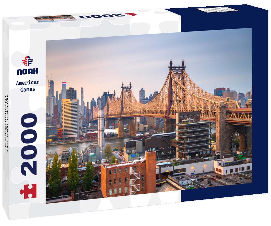 Noah Jigsaw Puzzle Skyline of New York City from Queens 2000 Pieces