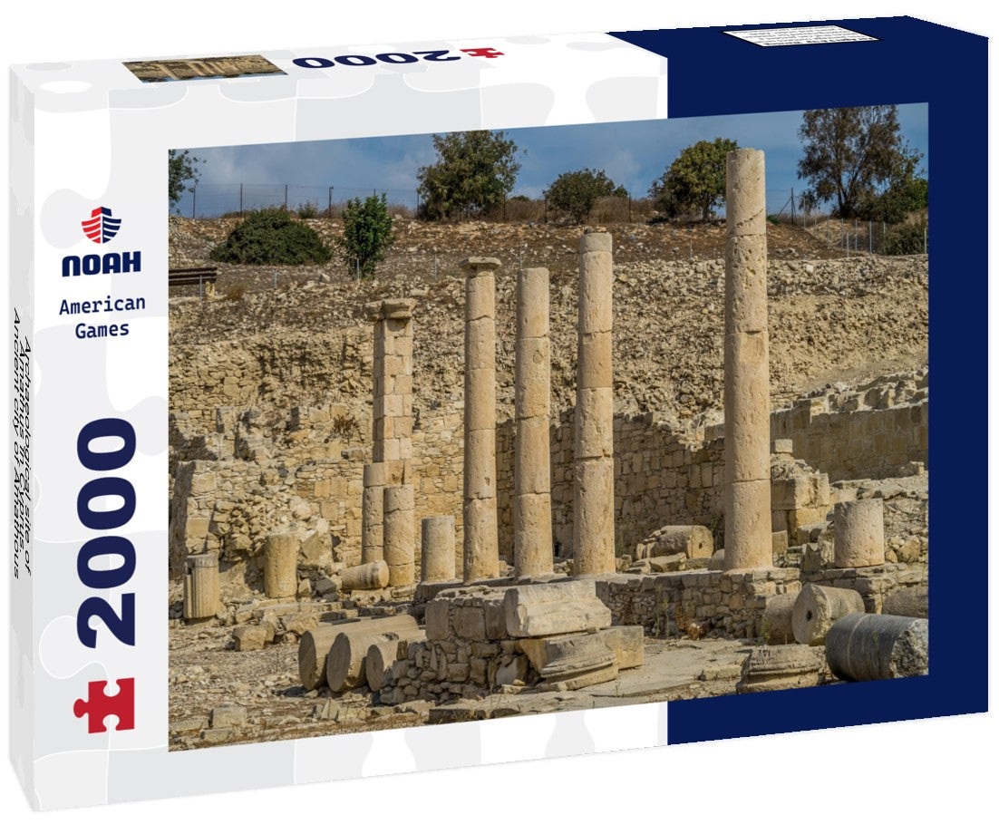 Noah Jigsaw Puzzle Archaeological site of Amathus in Cyprus. Ancient city of Amathous 2000 Pieces