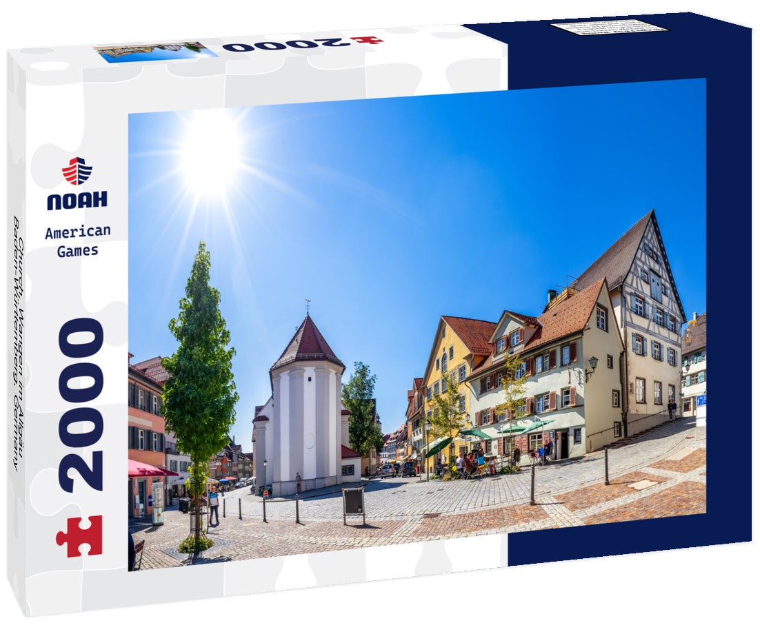 Noah Jigsaw Puzzle Church, Wangen im Allgäu, Baden-Württemberg, Germany 2000 Pieces