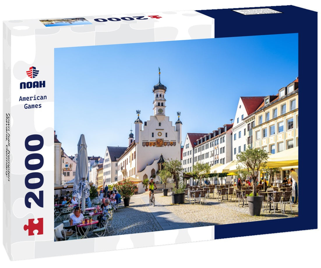 Noah Jigsaw Puzzle Town hall, Kempten, Bavaria, Germany 2000 Pieces