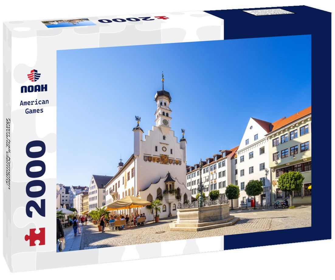 Noah Jigsaw Puzzle Town hall, Kempten, Bavaria, Germany 2000 Pieces