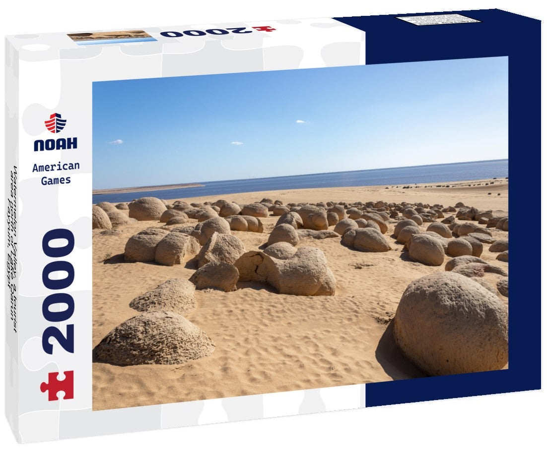 Noah Jigsaw Puzzle Watermelon Valley, a tourist area north of Lake Qarun, Fayyum, Egypt 2000 Pieces