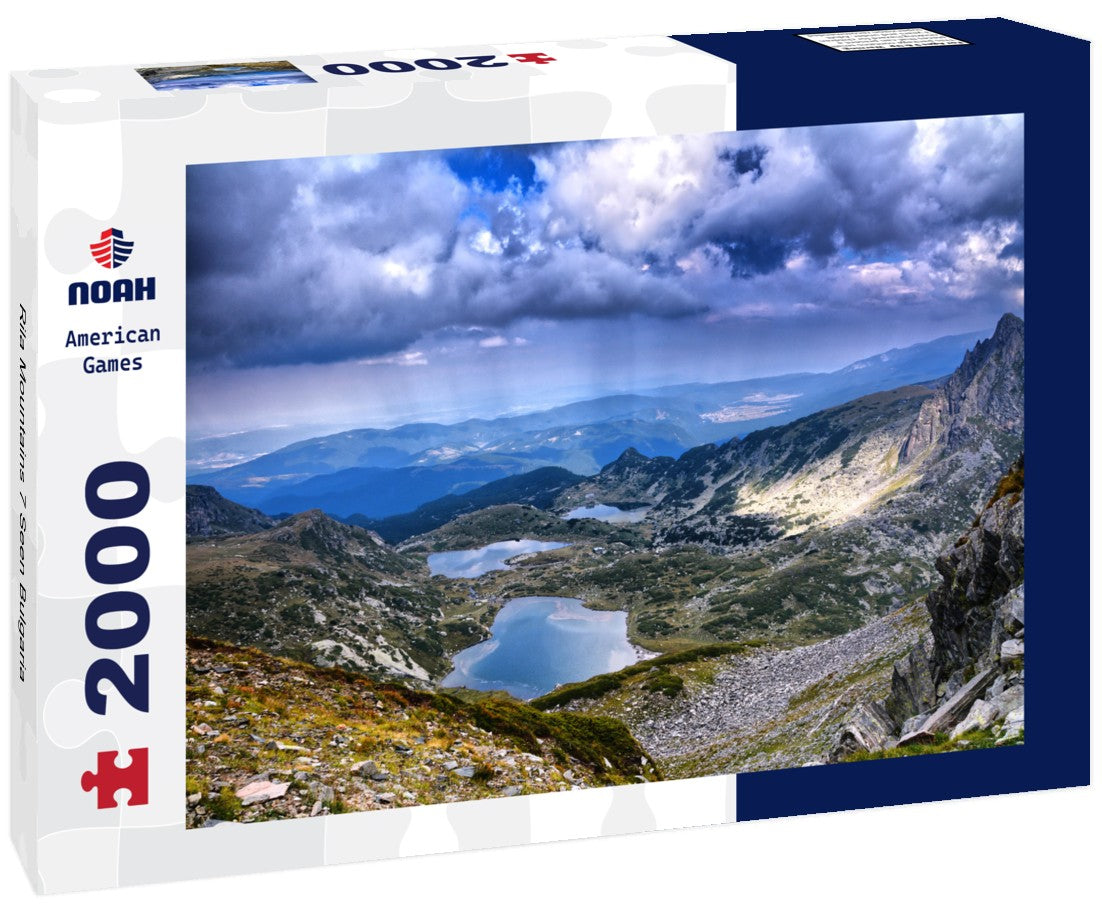 Noah Jigsaw Puzzle Rila Mountains 7 Seen Bulgaria 2000 Pieces