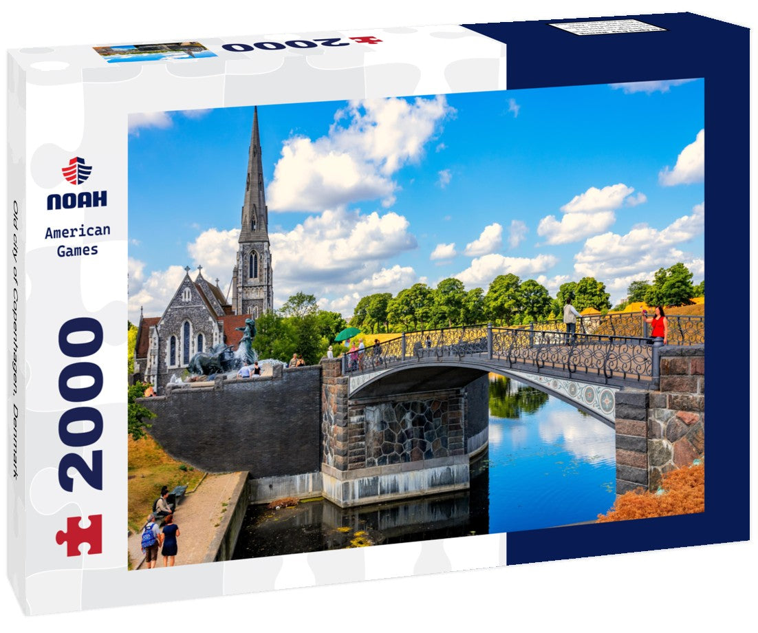 Noah Jigsaw Puzzle Old city of Copenhagen, Denmark 2000 pieces