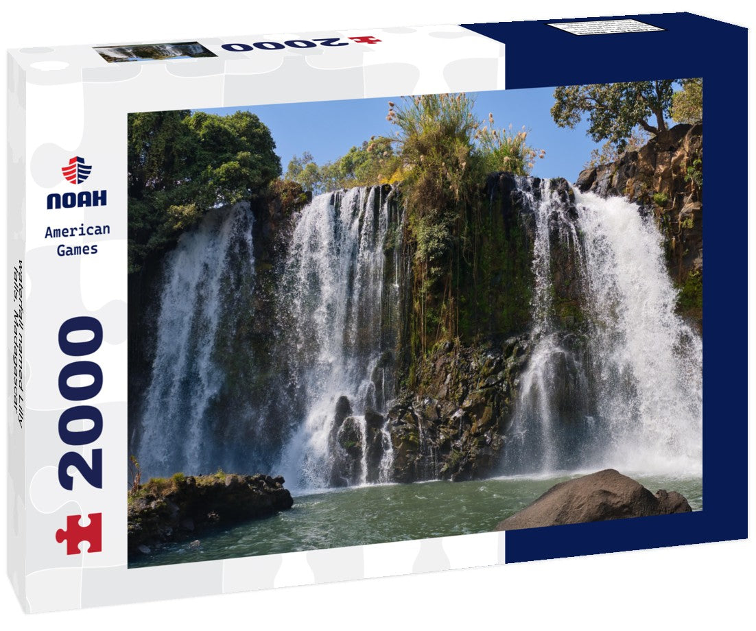 Noah Jigsaw Puzzle waterfall named Lilly falls, Madagascar 2000 pieces