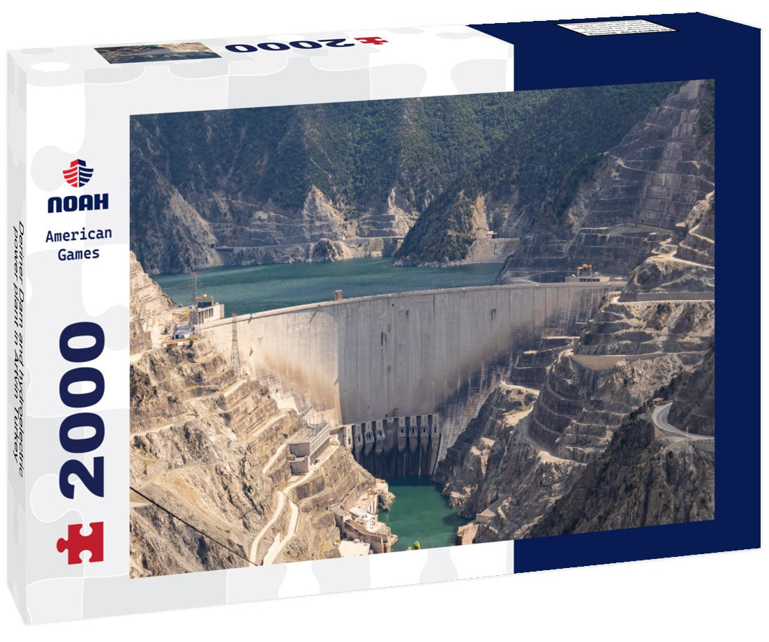 Noah Jigsaw Puzzle Deriner Dam and hydroelectric power plant in Artvin Turkey 2000 pieces