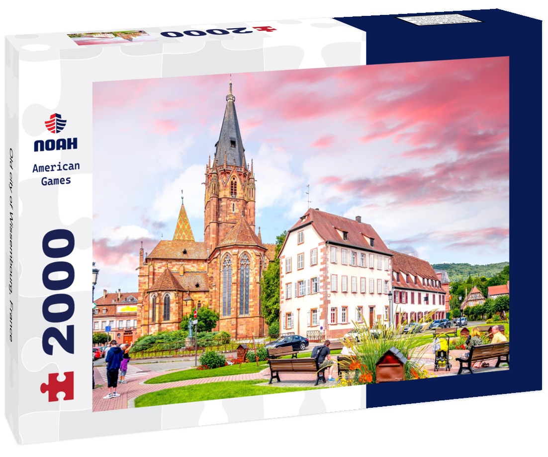 Noah Jigsaw Puzzle Old city of Wissembourg, France 2000 pieces