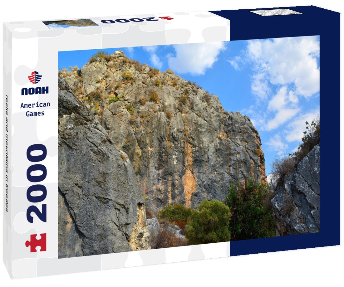 Noah Jigsaw Puzzle rocks and mountains in troodos 2000 pieces
