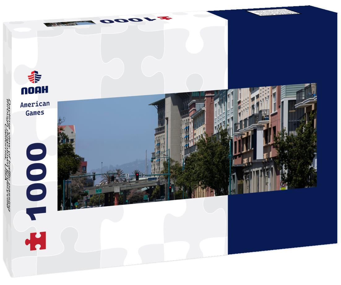 Noah Jigsaw Puzzle Daytime view of traffic passing through downtown Emeryville, California, USA panorama 1000 pieces