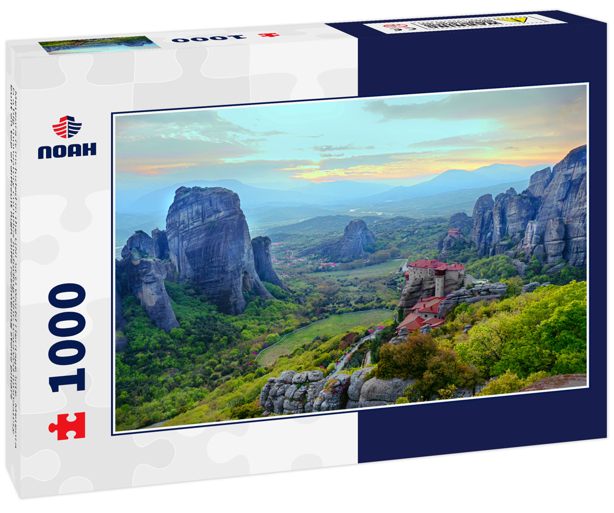 Meteora is included in the UNESCO World Heritage Site. Meteora is a big monastery complex including nine reserved monastery built on top of difficult high cliffs resembling stone pillars