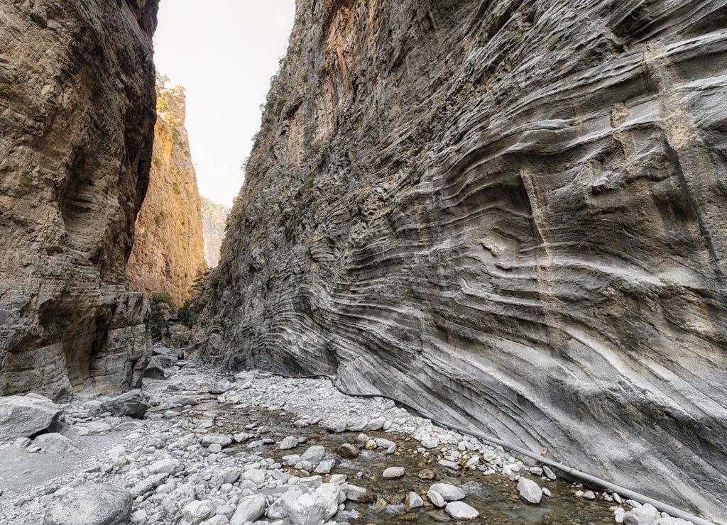 Samaria gorge national park, Crete island - Greece