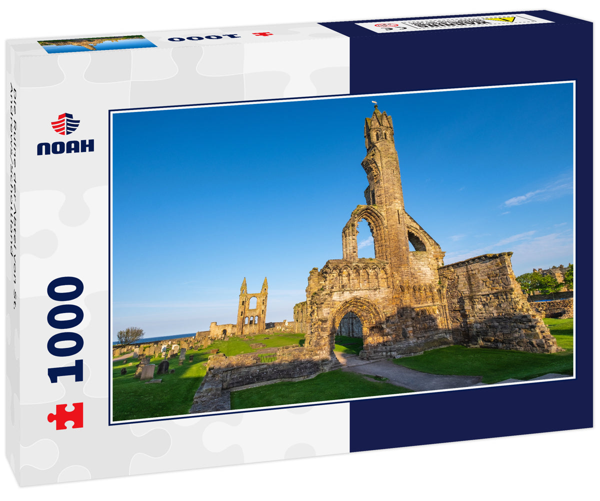 Die Ruine der Abtei von St. Andrews/Schottland