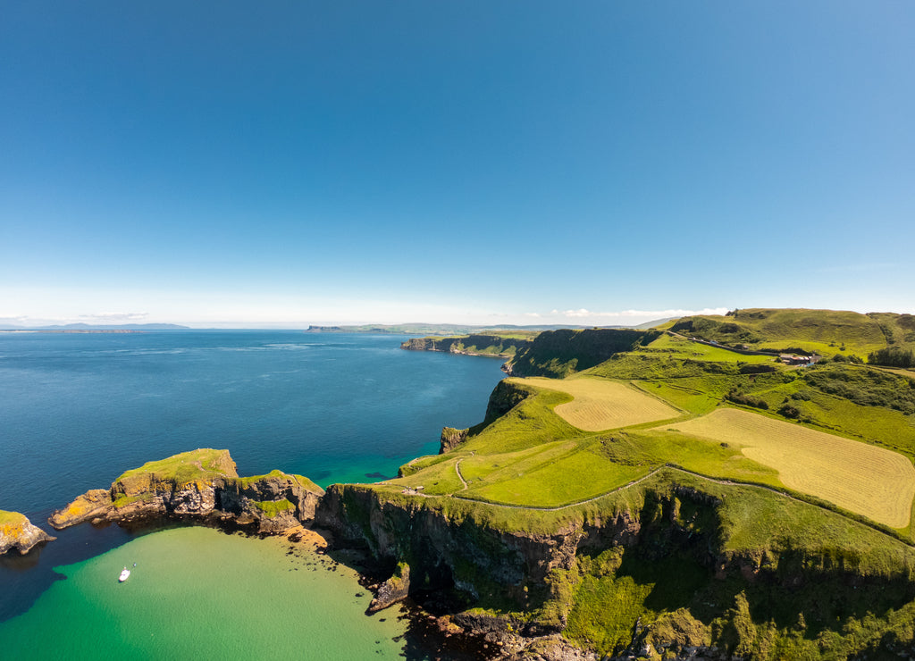 Carrick a Rede Rope Bridge in Ballintoy, Northern Ireland