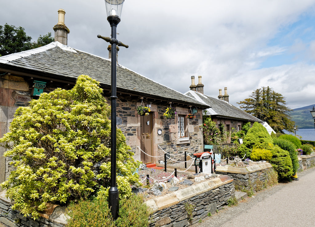 Luss, small village on the Loch Lomond, Loch Lomond & The Trossachs National Park, Scotland, UK