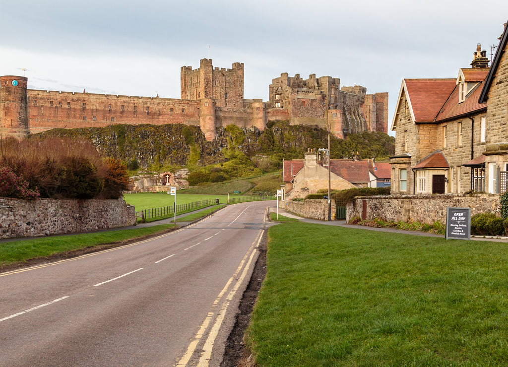 Bamburgh Castle & Village