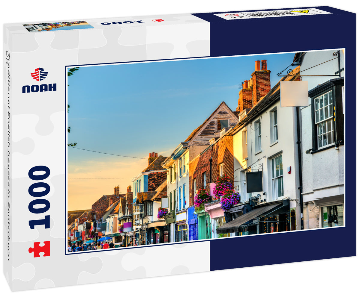 Traditional English houses in Canterbury, UK