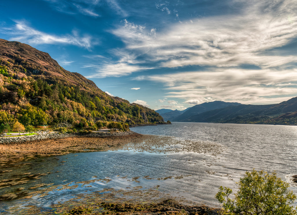 Eilean Donan Castle in the Scottish highlands