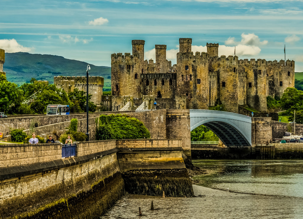 Conwy Castle, North Wales, UK